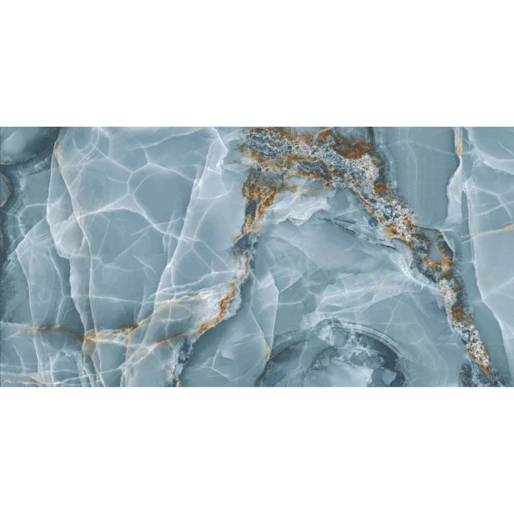 Керамогранит A-Ceramica Onyx Blue High Gloss 9 mm 60x120