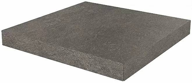Ступень Kerama Marazzi Про Стоун DD600620R/GCA угловая клееная антрацит 33x33x0.9