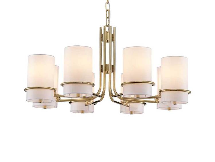 Подвесная люстра Newport Ivanna 4638/С gold