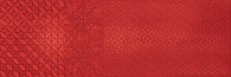 Керамическая плитка Arcana Aquarelle 8Y2K MURALE ROSSO 75x25