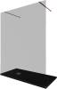 Душевая перегородка Allen Brau Infinity 3.21060.60.T профиль медь браш, стекло тонированное, 160x200