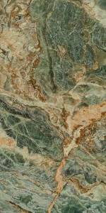 Панно Kerama Marazzi Риальто Нобиле SG593502RA/D 1 зелёный лаппатированный обрезной 119.5x238.5