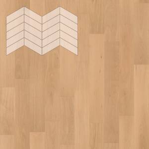 Паркетная доска Lab Arte Chevron Pro Французская Елка Дуб Рустик Бург лак 337-400x110x14
