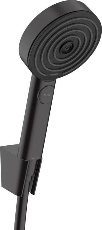 Душевой гарнитур Hansgrohe Pulsify Relaxation 105 3 jet 24302670 1,25, матовый черный