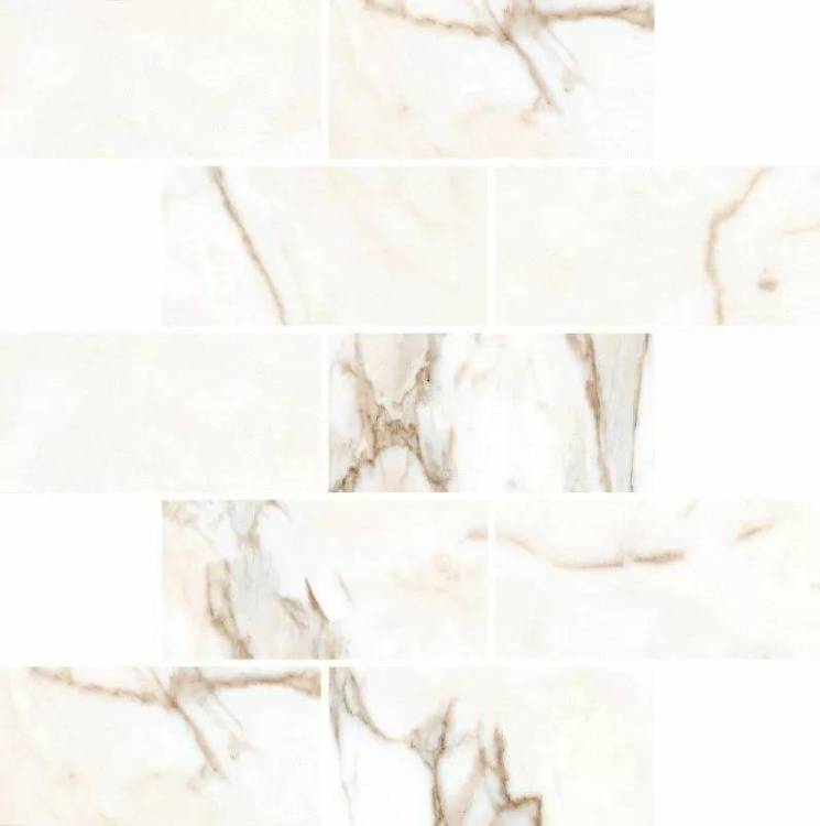 Мозаика Kerranova Marble Trend K-1001/MR/m13/30.7x30.7 Calacatta 30.7x30.7
