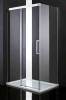 Душевой уголок Cezares PREMIER-SOFT-W-AH-1-130/100-C-Cr-IV профиль хром, стекло прозрачное, 130x100x200