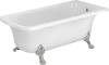 Ванна из искусственного камня Migliore Olivia 27005 174x80 белая, хром