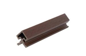 Угол внешний для фасадной панели Polivan Group Nusadua (Нусадуа) ДПК 3D Co-Extrusion (Текстура дерева Коэкструзия) Mix Chocolate (Микс Шоколад) 3600x57x57