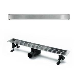 Душевой лоток Timo Drain Protect DP20900-PG20900 двухсторонняя решетка, сатин