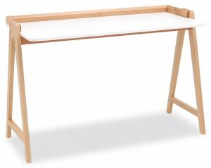 Стол офисный Stool Group Pyramid T-002-P white / natural 118x53