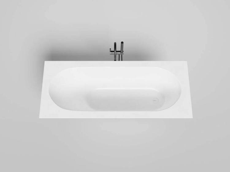 Ванна из искусственного камня Salini Ornella Kit S-Stone 170x70, матовая