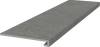 Ступень Kerama Marazzi Касабланка KM6012G0161RGCF фронтальная клееная HP серый тёмный матовый обрезной 33x119.5