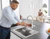 Смеситель для кухни Grohe Blue Home 31455000 с функцией фильтрации и газирования воды фото 3