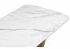 Стол Woodville Петир 588013 gilt white, дуб монтана 120(160)x80x75 фото 6