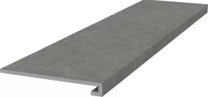 Ступень Kerama Marazzi Касабланка KM6012G0161RGCF фронтальная клееная HP серый тёмный матовый обрезной 33x119.5