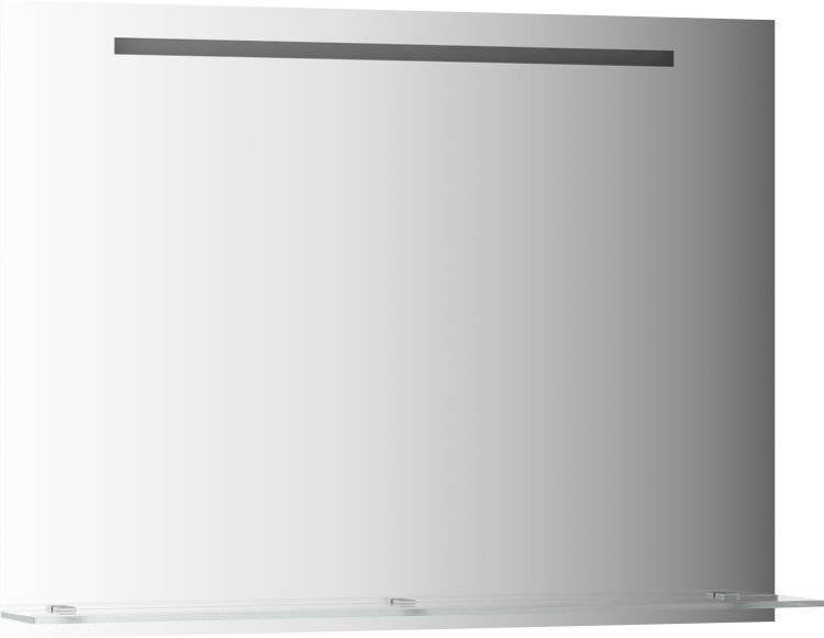 Зеркало Evoform Ledline-S BY 2158 100x75 см, с полкой