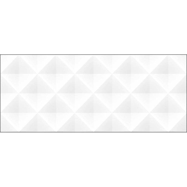 Керамическая плитка Global Tile White Planet 10100001345 02 Белый 25x60