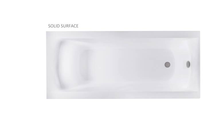 Ванна из искусственного камня Астра-Форм Нью-Форм 160x70 Solid Surface, белая матовая