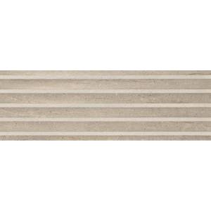 Керамическая плитка Porcelanite Dos 9542 Sakai Taupe Relieve Kimura 30x90