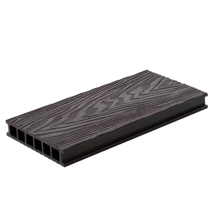 Террасная доска Polywood Duo 3D Венге 4000x150x28