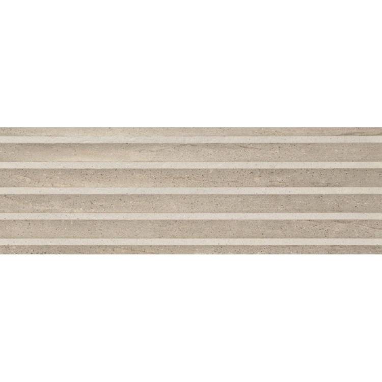 Керамическая плитка Porcelanite Dos 9542 Sakai Taupe Relieve Kimura 30x90
