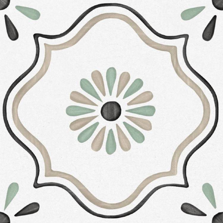 Керамогранит Ennface Pattern ENPTR6019MT2020 Ponza Flower 20x20