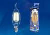 Лампа светодиодная филаментная Uniel Multibright LED-CW35-5W/WW/E14/CL/MB GLM10TR фото 2