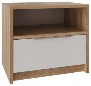 Тумба Атмосфера Нордик 00-00015905 Дуб сонома/Белая Аляска