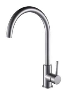 Смеситель для кухни Oliveeka KS OL-963002-BN никель матовый