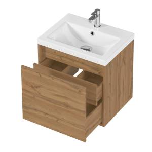 Тумба под раковину 1MarKa Миябе Ц0000038243 дуб вотан, 59x44.7x55.2