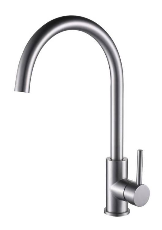 Смеситель для кухни Oliveeka KS OL-963002-BN никель матовый