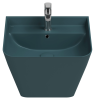 Раковина Isvea Sott'Aqua 10SQ37002SV-2P изумрудный матовый, 50x42