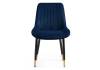 Стул Woodville Seda 15296 1 dark blue / gold / black фото 2