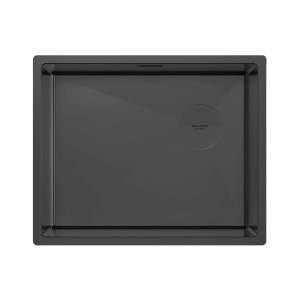 Мойка кухонная Paulmark Next-Skew 54 Uni PM885444-MBN Матовый Черный, 54x44