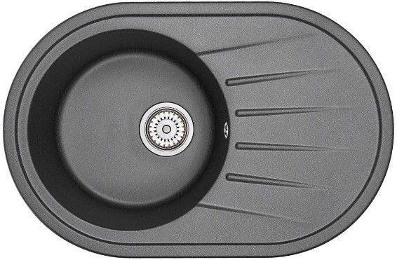 Мойка кухонная Granula Standart  st-7601 графит