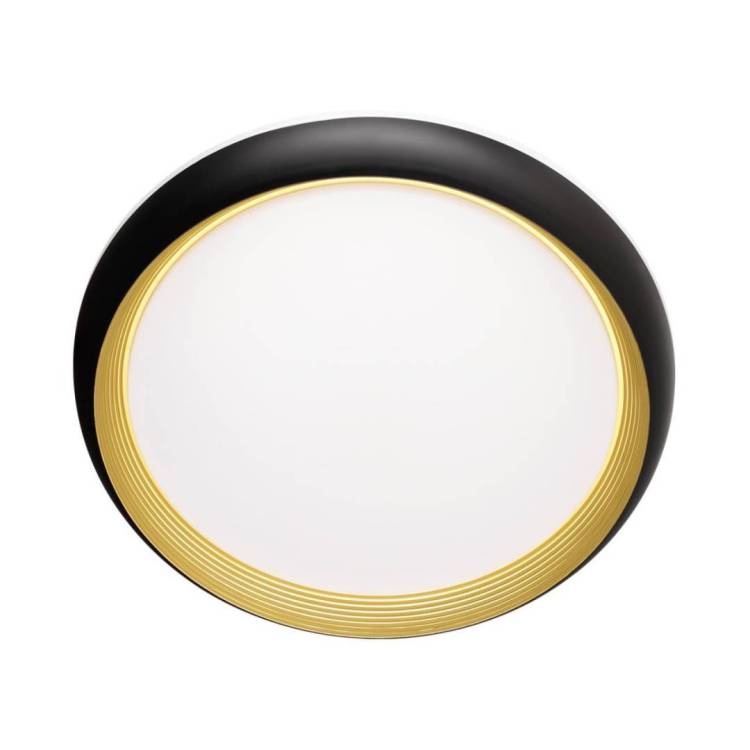 Настенно-потолочный светильник Sonex Tofiq Black 7651/DL
