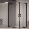 Душевой уголок RGW Passage PA-040B 3508104080-14 80x100 см профиль Черный