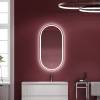 Зеркало Sancos Oval OV55F LED подсветка, сенсорный выключатель фото 2