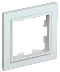 Рамка 1-постовая IEK Brite BR-M12-K36 жемчуг