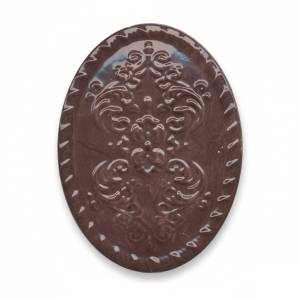 Вставка Kerama Marazzi Версаль OBA010 Коричневый 12x16