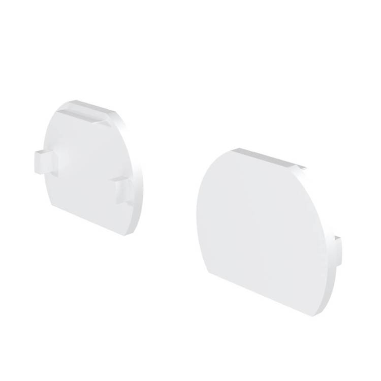 Заглушка для круглого низкопрофильного шинопровода Technical Exility TRAM034EC-R-41W 2 шт