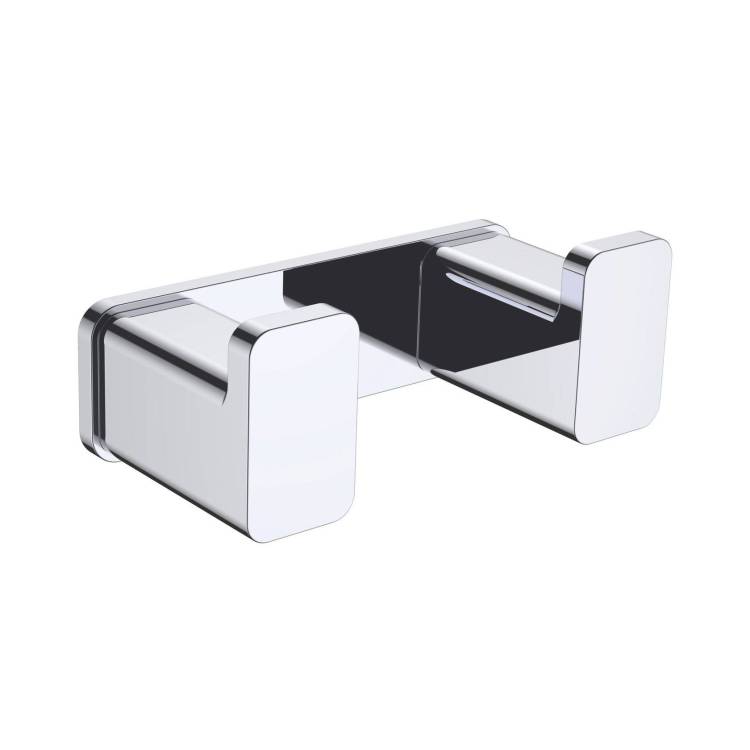 Крючок AQUAme Tivoli AQM7302CR двойной, хром