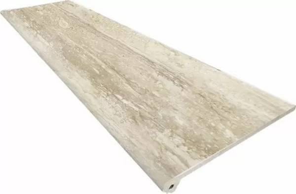 Ступень Ape Ceramica Wabi Sabi A036717 Peldano Fior. Travertino Brescia 33x120