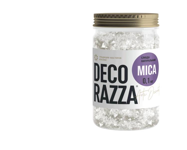 Слюда натуральная Decorazza Mica 100 г