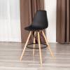 Стул барный Tetchair Cindy Bar Chair (mod. 80-1) 21239 Black (Черный) 3010/ натуральный 50x51x109 фото 10