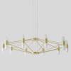 Люстра Crystal Lux Dorotea SP10 Gold фото 2