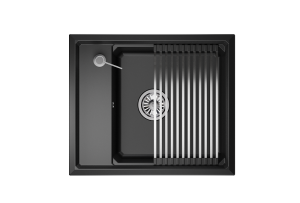 Мойка кухонная Granula Kitchen Space KS-6004 шварц