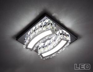 Встраиваемый потолочный светильник Ambrella light Ambrel-70 S70 CL/CH 4W 4200K LED