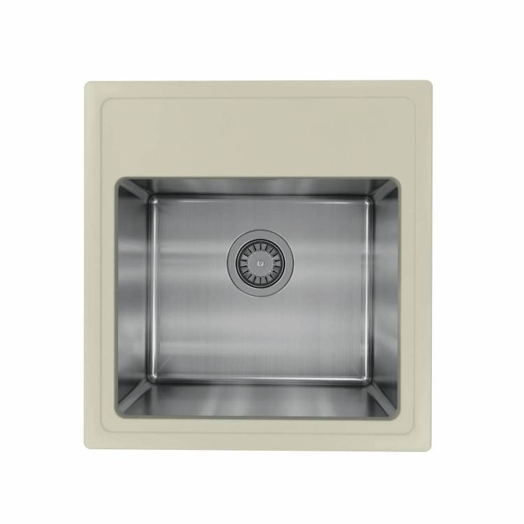 Мойка кухонная Florentina Комби 480 21.455.B0480.305 грей