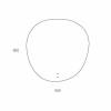 Зеркало BOND Circle M37ZE-8080 круглое 80х80 с LED подсветкой и бесконтактным сенсором фото 7